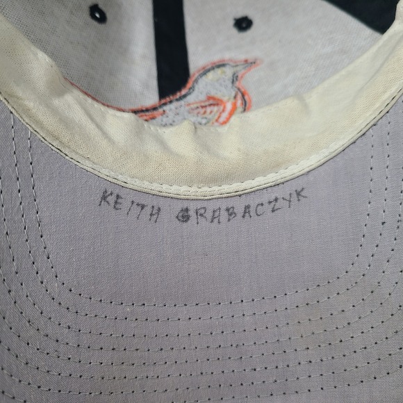 Vintage Baltimore Orioles Hat Snapback Outdoor Cap Black Orange MLB Casual Wear - Picture 11 of 12